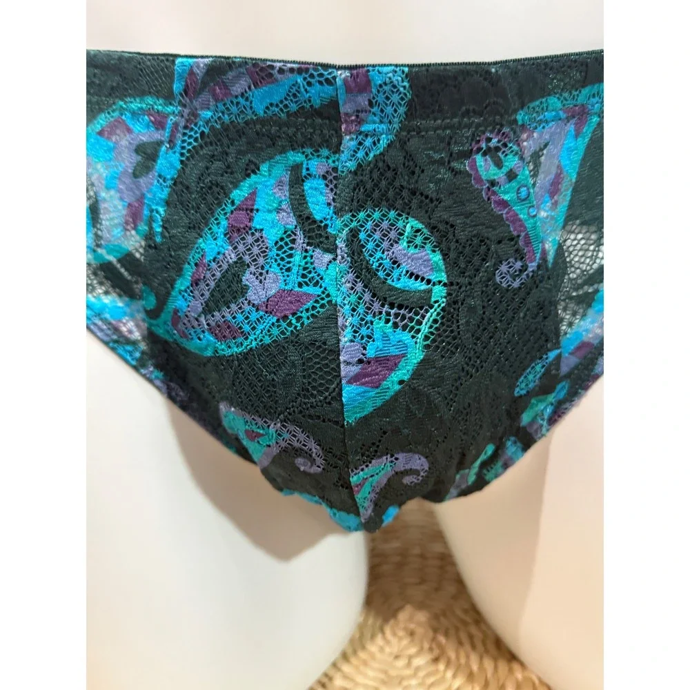 Cosabella Never Say Never Comfort Micro Brief Congo Paisley Lace Men's‎ Size S